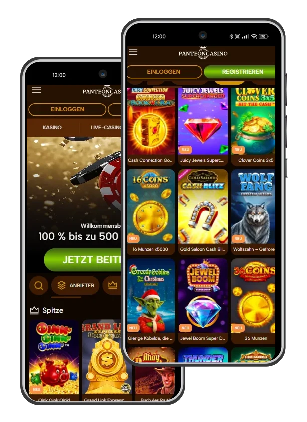 panteon casino mobile version